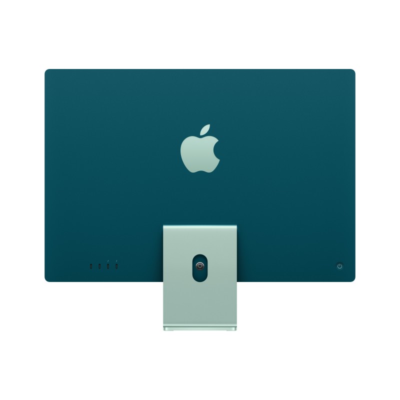 Apple iMac 61 cm (24") 4480 x 2520 pixels Apple M 8 Go 512 Go SSD PC All-in-One macOS Big Sur Wi-Fi 6 (802.11ax) Vert