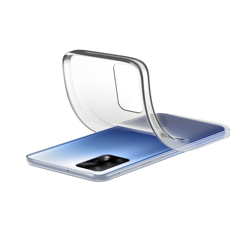 Cellularline Soft - Oppo A74 4G Protegge e valorizza il design dello smartphone Trasparente