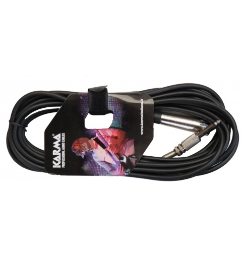 Karma Italiana CA 8223 cable de audio 6 m 6,35mm XLR Negro