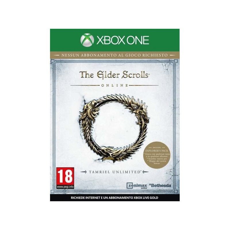 Bethesda The Elder Scrolls Online, Xbox One Standard Anglais Bethesda The Elder Scrolls Online, Xbox One Standard Anglais