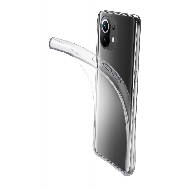 Cellularline Fine - Mi 11 Soft, ultra-slim and super-transparent Transparent