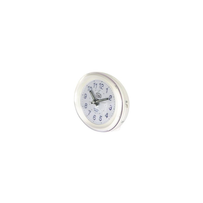 Trevi SL 3052 Orologio da tavolo in quarzo Ovale Bianco