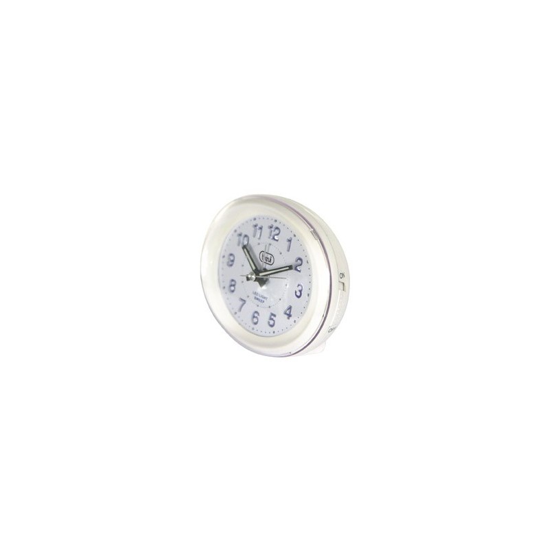 Trevi SL 3052 Reloj de sobremesa de cuarzo Ovalado Blanco