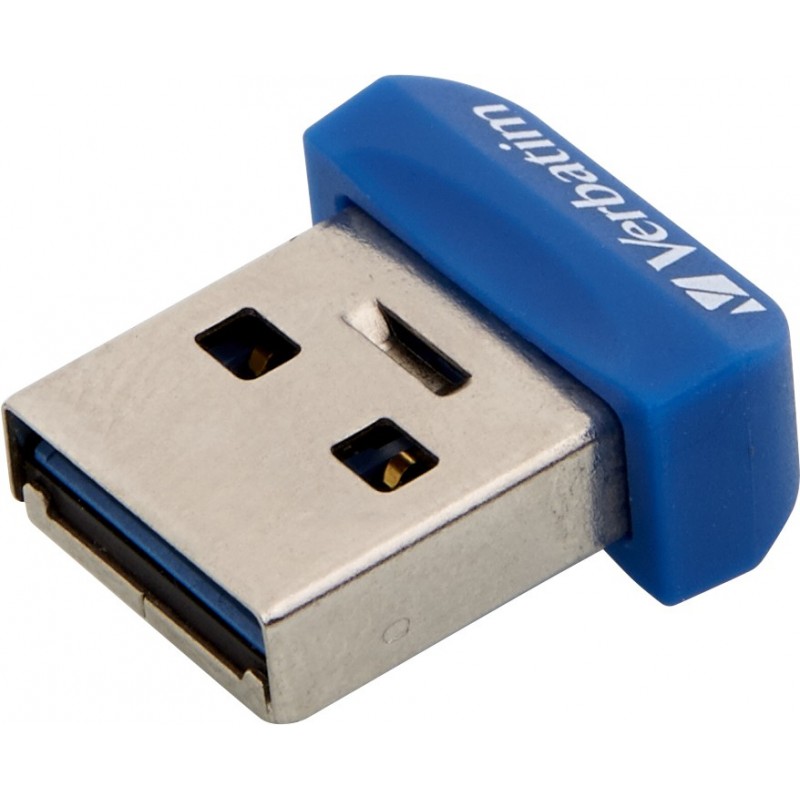 Verbatim Store 'n' Stay NANO - USB 3.0-Stick 32 GB - Blau