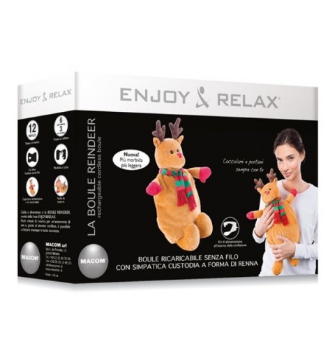 Macom La boule reindeer electric hot-water bottle 360 W Brown