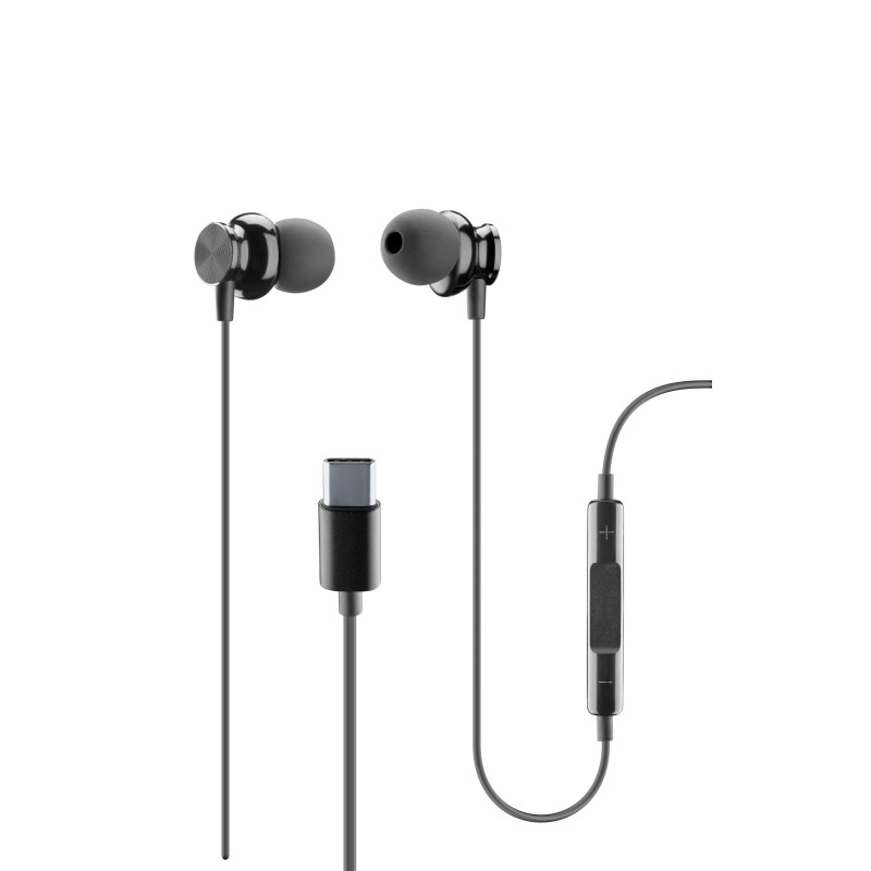 Cellularline Sparrow Headset Wired In-ear USB Type-C Black