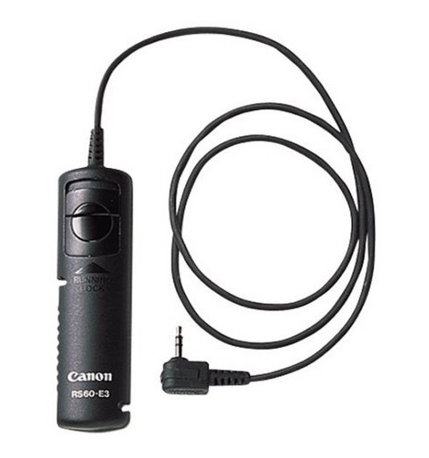 Canon RS-60E3 mando a distancia Alámbrico Cámara digital Botones