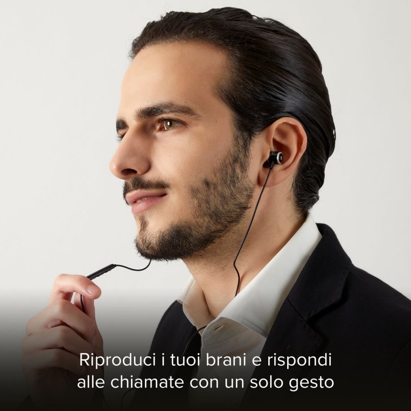 SBS Studio Mix 100C Type-C Headset Wired In-ear Calls Music USB Type-C Black