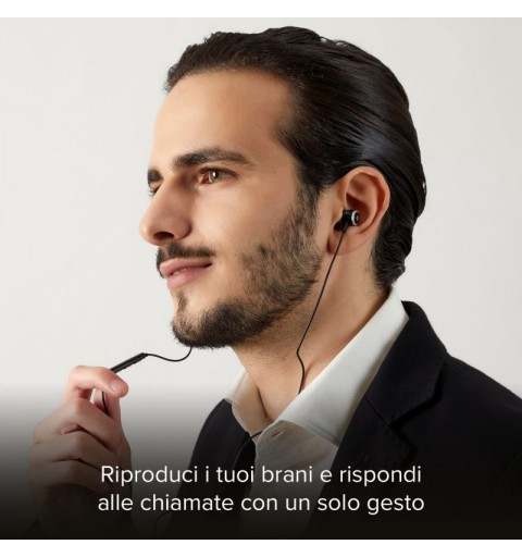 SBS Studio Mix 100C Type-C Headset Wired In-ear Calls Music USB Type-C Black
