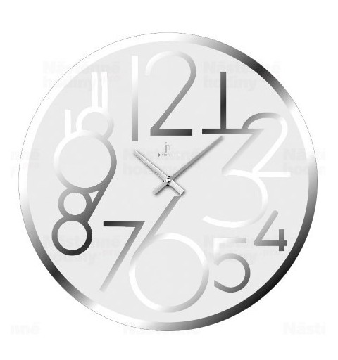 Lowell 14892B reloj de pared Reloj de pared de cuarzo Alrededor Blanco