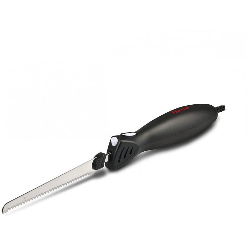 Girmi CT10 cuchillo eléctrico 45 W Negro, Acero inoxidable