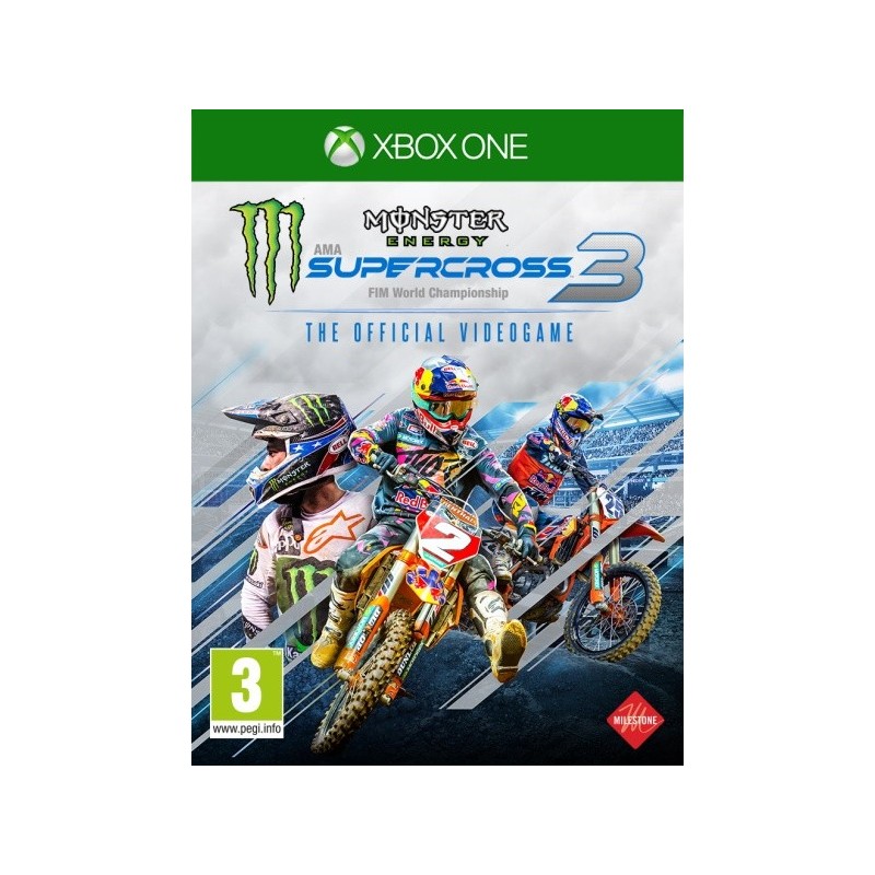 Koch Media Monster Energy Supercross - The Official Videogame 3, Xbox One Standard Anglais