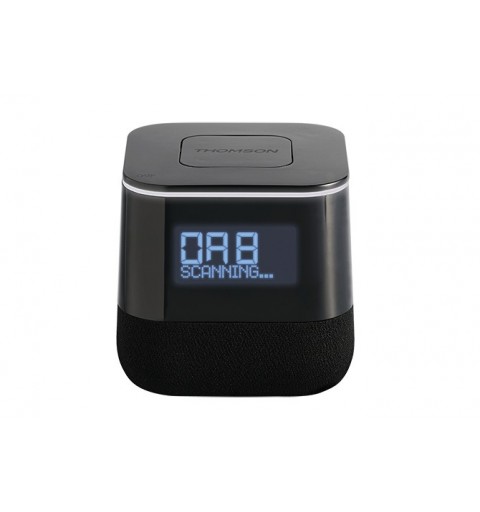 Thomson CR80DAB Radio portable Horloge Numérique Noir