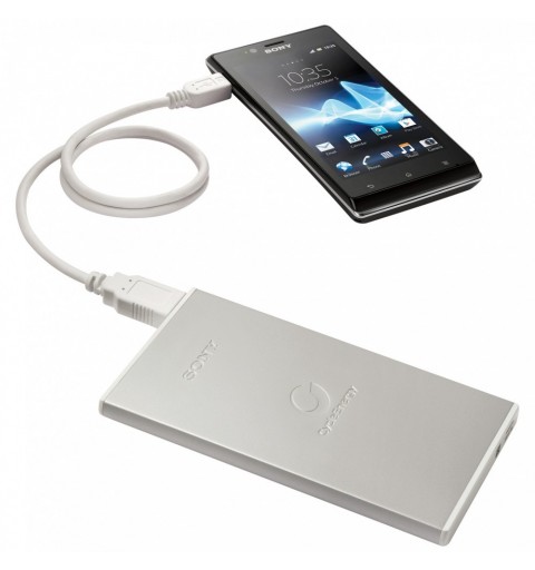 Sony CP-F1LSA banque d'alimentation électrique Lithium-Ion (Li-Ion) 3000 mAh Blanc