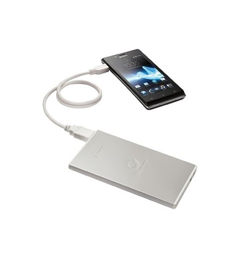 Sony CP-F1LSA Akkuladegerät Lithium-Ion (Li-Ion) 3000 mAh Weiß