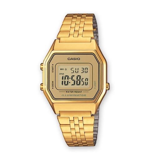 Casio LA680WEGA-9ER reloj Reloj de pulsera Femenino Electrónico Oro