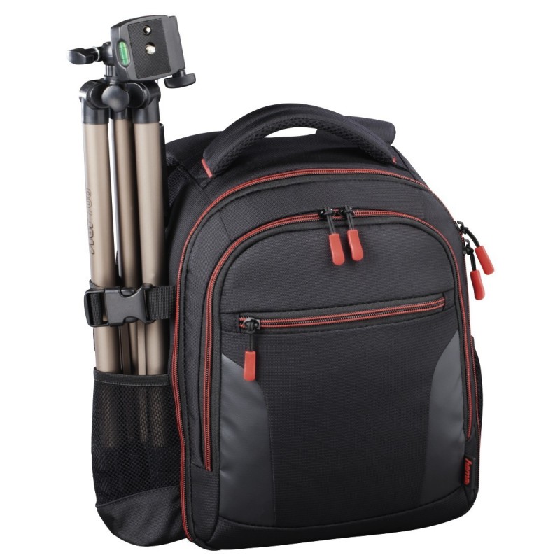 Hama Miami Backpack case Black, Red