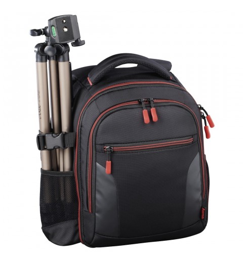 Hama Miami Backpack case Black, Red
