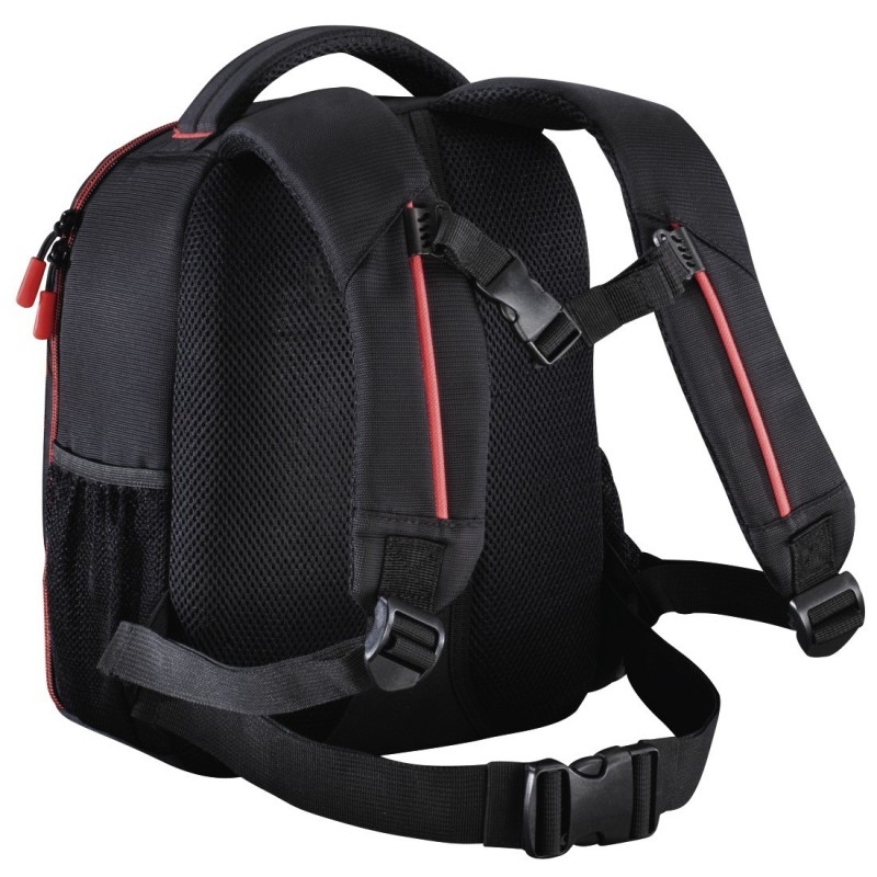 Hama Miami Backpack case Black, Red