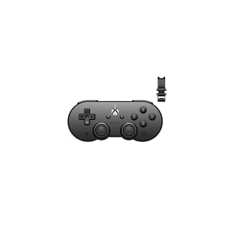 8Bitdo SN30 Pro Noir Bluetooth USB Manette de jeu Analogique Numérique Android, PC, Xbox