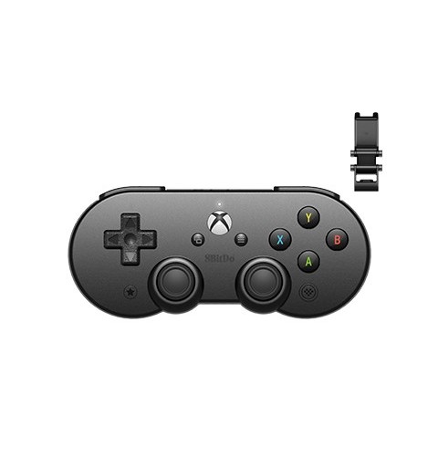 8Bitdo SN30 Pro Noir Bluetooth USB Manette de jeu Analogique Numérique Android, PC, Xbox