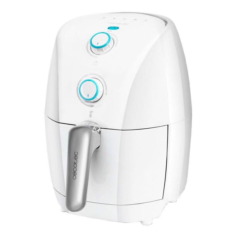 Cecotec CecoFry Compact Rapid Sun Unique 1,5 L Autonome 900 W Friteuse d’air chaud Blanc