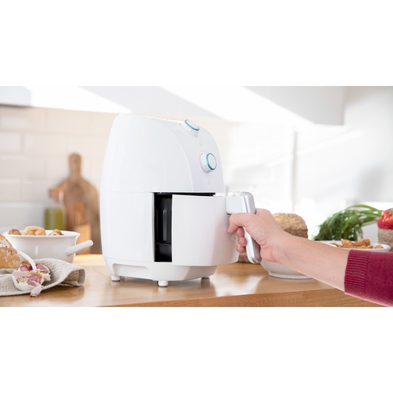 Cecotec CecoFry Compact Rapid Sun Single 1.5 L Stand-alone 900 W Hot air fryer White