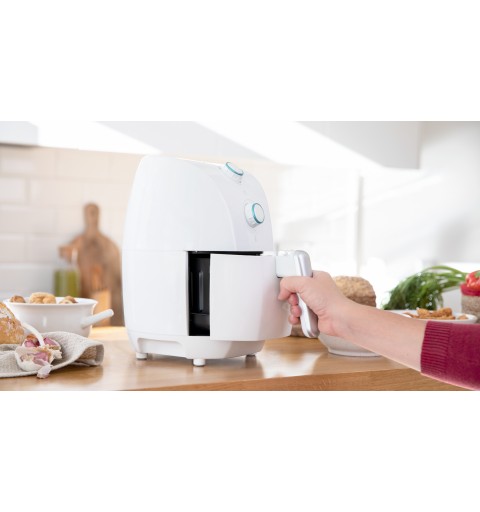 Cecotec CecoFry Compact Rapid Sun Sencillo 1,5 L Independiente 900 W Freidora de aire caliente Blanco