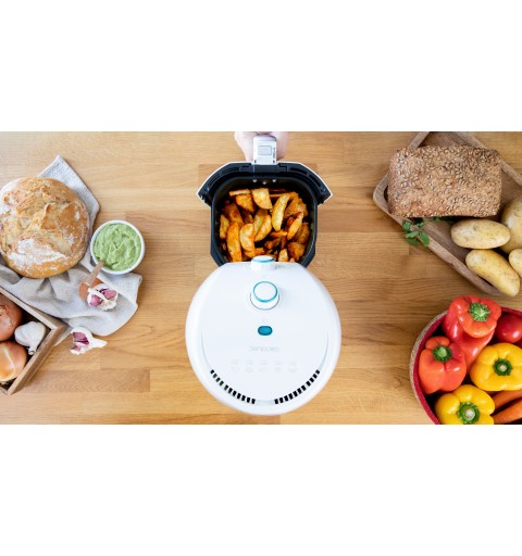 Cecotec CecoFry Compact Rapid Sun Sencillo 1,5 L Independiente 900 W Freidora de aire caliente Blanco