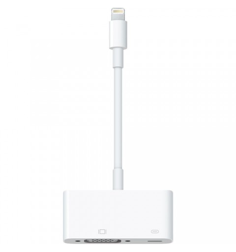 Apple MD825ZM A câble vidéo et adaptateur VGA (D-Sub) Blanc