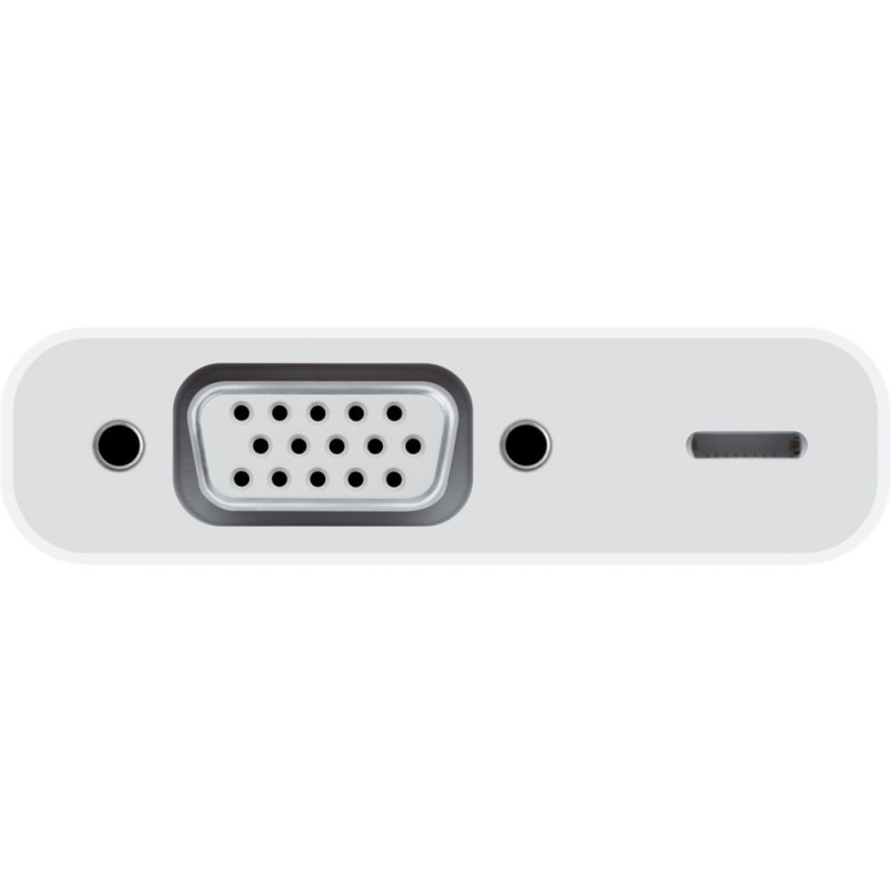 Apple MD825ZM A câble vidéo et adaptateur VGA (D-Sub) Blanc