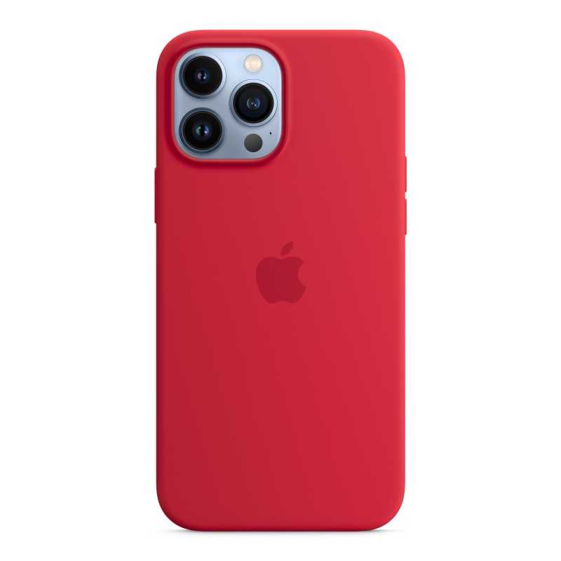 Apple Custodia MagSafe in silicone per iPhone 13 Pro Max - (PRODUCT)RED