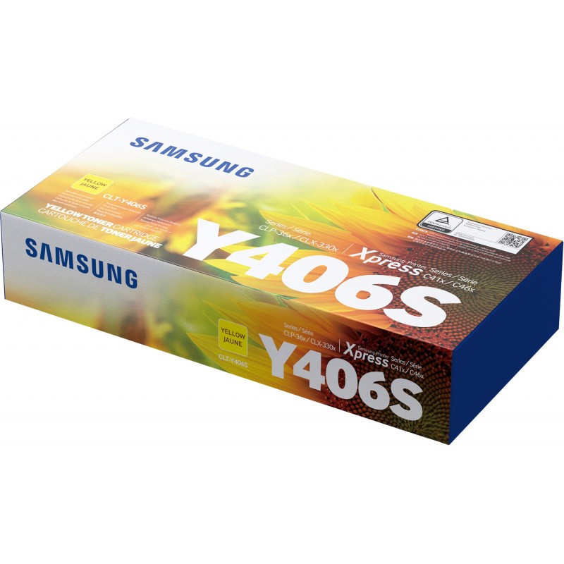 Samsung CLT-Y406S Yellow Toner Cartridge