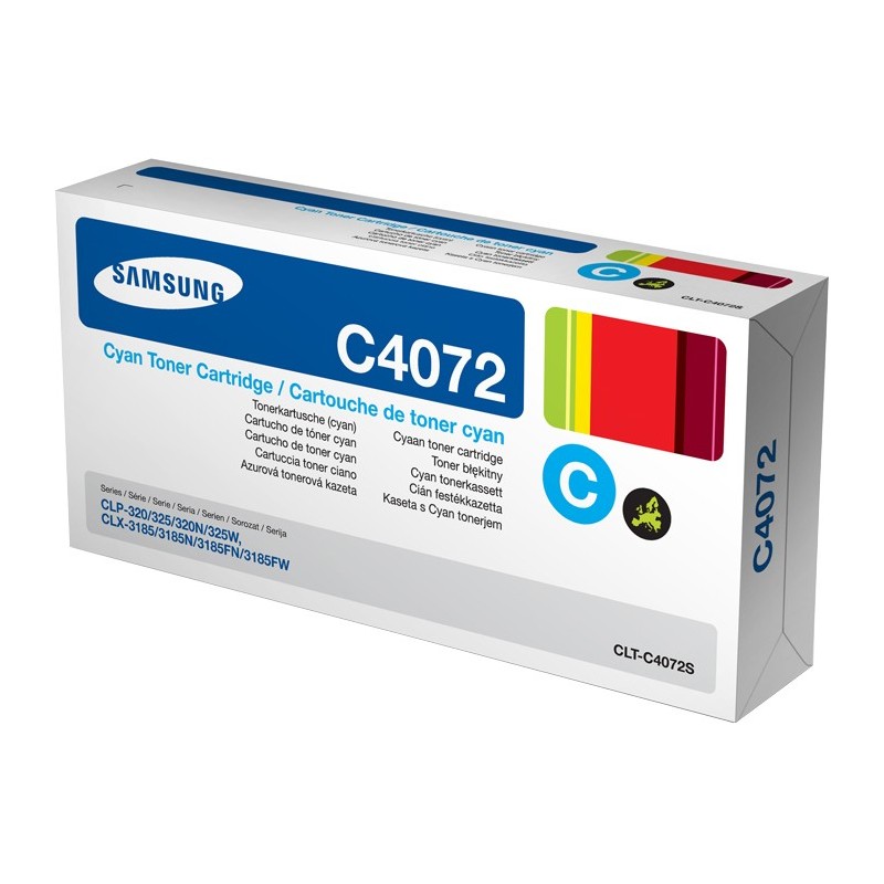 Samsung Cartucho de tóner CLT-C4072S cian