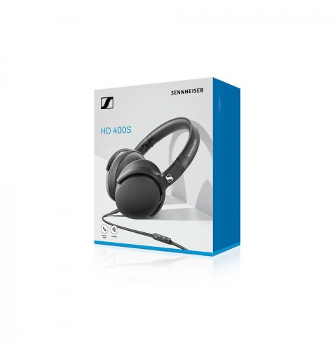 Sennheiser HD 400S Cuffie Cablato A Padiglione Musica e Chiamate Nero