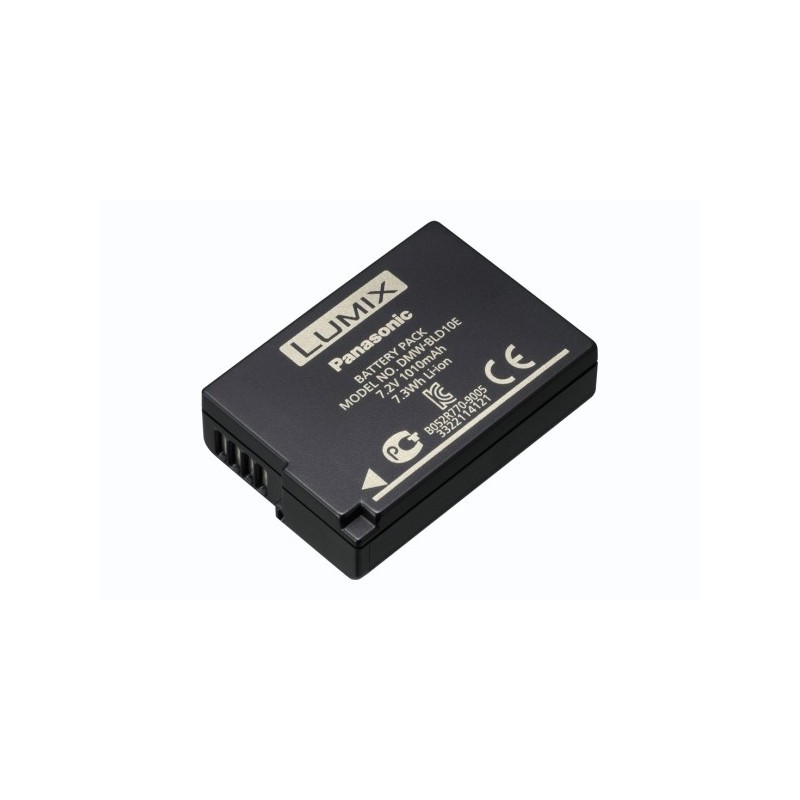 Panasonic DMW-BLD10E Kamera- Camcorder-Akku Lithium-Ion (Li-Ion) 1010 mAh Panasonic DMW-BLD10E Kamera- Camcorder-Akku Lithium-Ion (Li-Ion) 1010 mAh