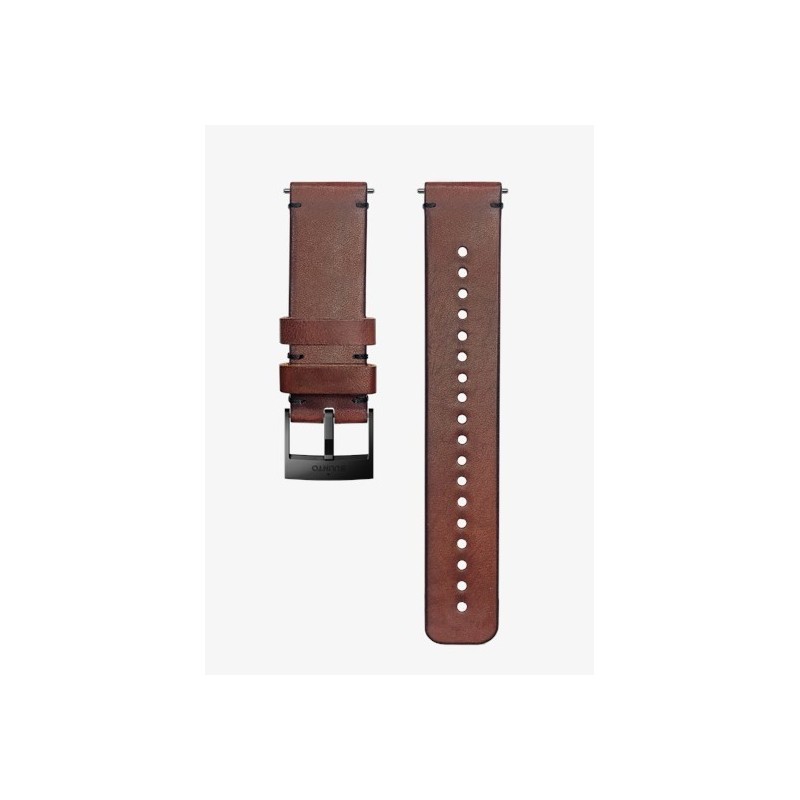 Suunto SS050232000 Smart Wearable Accessories Band Marrone Pelle