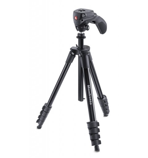 Manfrotto MKCOMPACTACN-BK tripode Digitales cámaras de película 3 pata(s) Negro