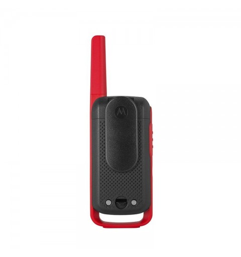 Motorola TALKABOUT T62 two-way radio 16 channels 12500 MHz Black, Red