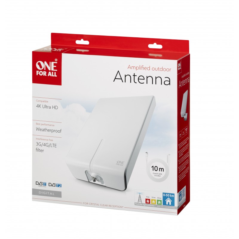 One For All Professional Outdoor SV 9455 antena de televisión 52 dB