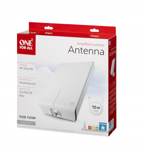 One For All Professional Outdoor SV 9455 antena de televisión 52 dB
