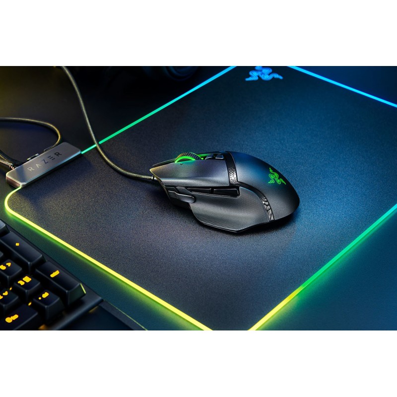 Razer BASILISK V2 Maus rechts USB Typ-A Optisch 20000 DPI