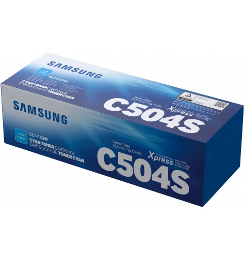 Samsung Cartouche de toner cyan CLT-C504S