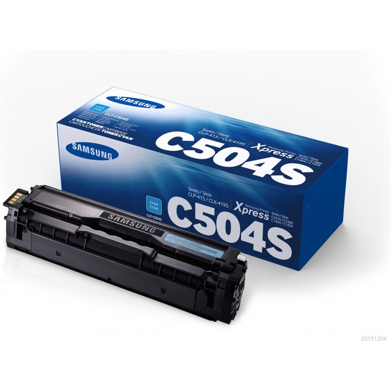 Samsung Cartouche de toner cyan CLT-C504S