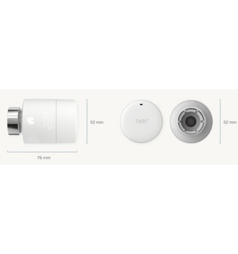 tado° Smart Radiator thermostat Argent