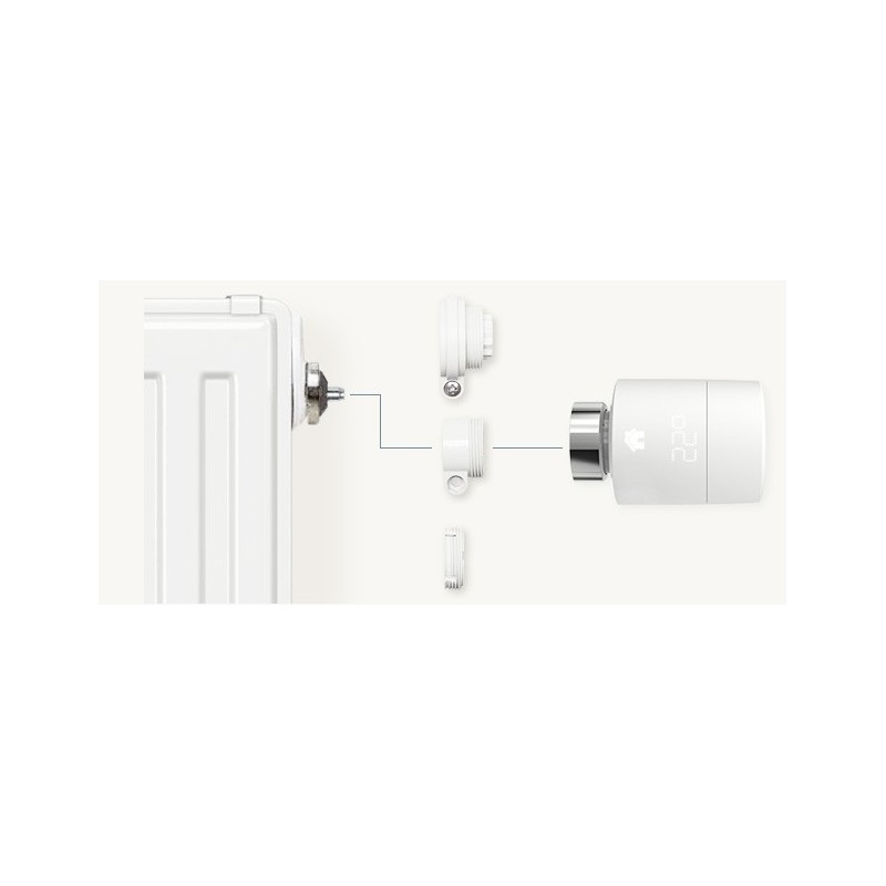 tado° Smart Radiator thermostat Argent