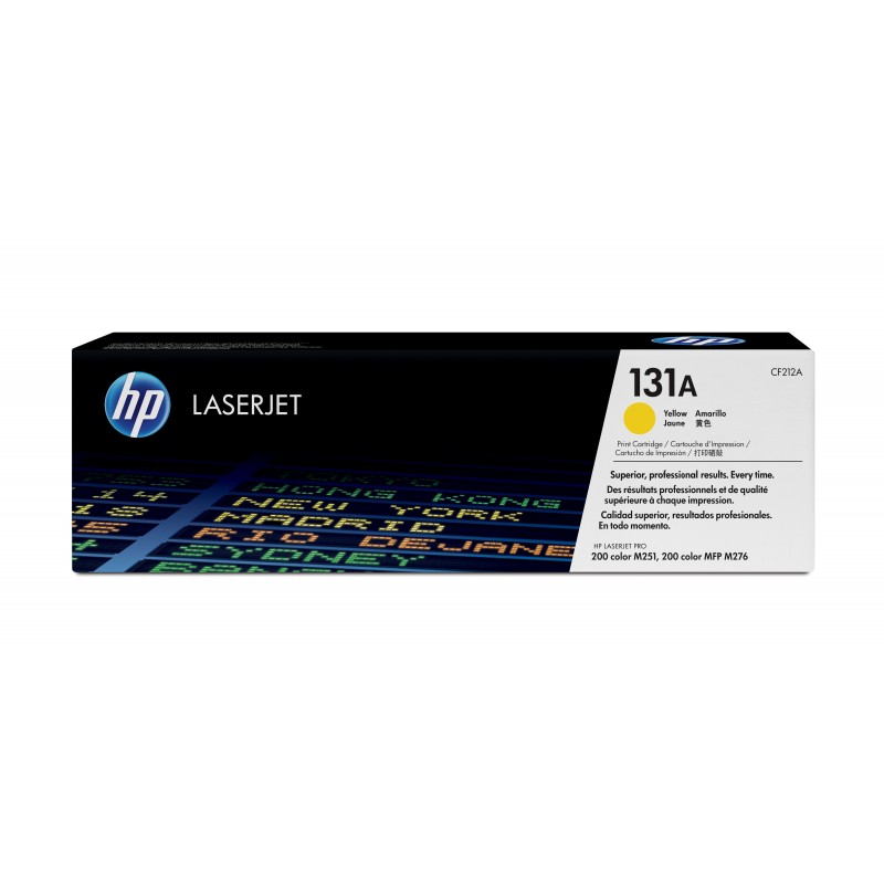 HP Cartuccia Toner originale giallo LaserJet 131A HP Cartuccia Toner originale giallo LaserJet 131A
