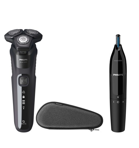 Philips SHAVER Series 5000 Afeitadora eléctrica Wet & Dry Cuchillas SteelPrecision