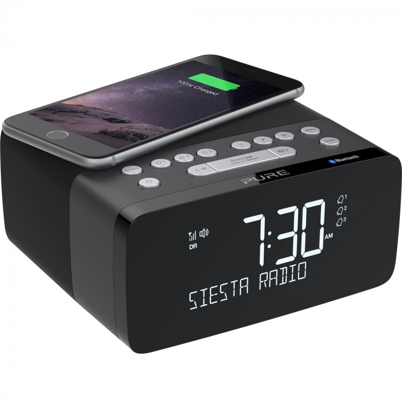 Pure Siesta Charge Personal Digital Black