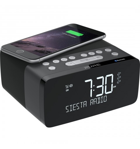 Pure Siesta Charge Personal Digital Black